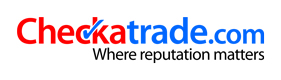 Logo of Checkatrade.com with the tagline 